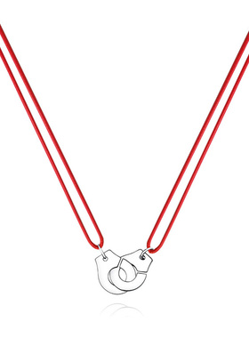 Handcuff Necklace 316L Stainless Steel Cords Les Menottes Sl