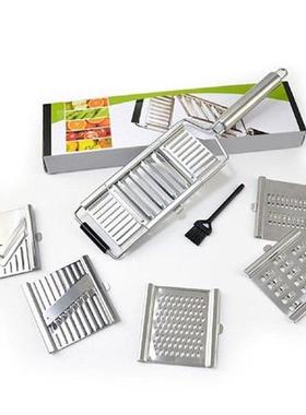 Multifunctional Grater Stainless Steel Handle Cut Radish