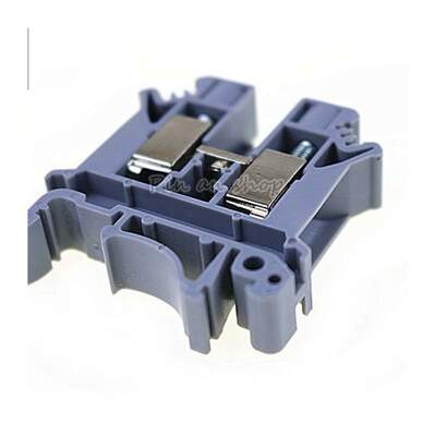 Free shipping 50PCS UK-10N gray DIN rail Wiring board connec