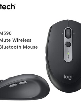M590 Mute Wireless Bluetooth Mouse Optical Silent Computer M