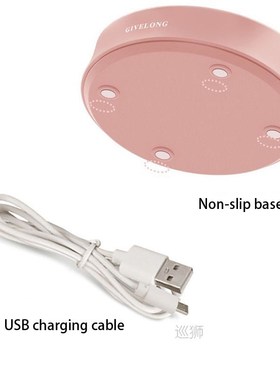 Flower LED Desk Lamp Student Bedroom Room Lighting Touch Rea