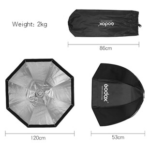 Godox 120cm Portable Octagonal Umbrella Softbox SB UE 120cm