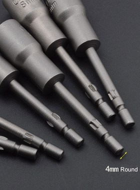 13size/set 800 4mm Round Shank Power Nut Driver Setter Hex S