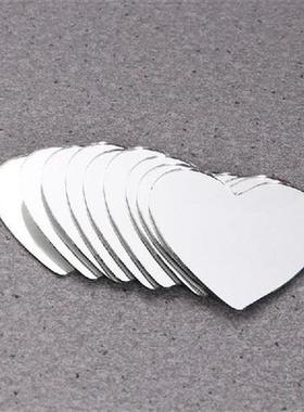 20 Pcs Circle Glass Mirrors Craft Mirror Pieces Compact