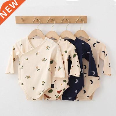 2022 New Baby Boy Girls Onesie Romper Floral Jumpsuits Cloth