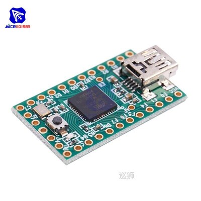 Teensy 2.0 USB AVR ATMEGA32U4 Expansion Board with Data Cabl