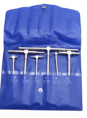 6Pcs Telescopic Gauge Set Micrometer Measurement Bore Engine