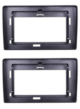 2pcs 10.1 Inch Car Fascia for Toyota Hiace 2010-2018 2Din Fa