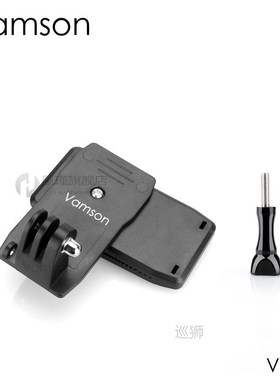 for Gopro 9 8 7 6 5 session Accessories Backpack Clip 360 De
