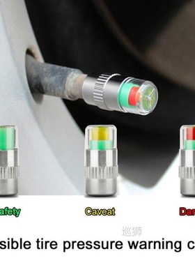 4Pcs Car Auto Tire Pressure Monitor Tyre Gage Alert Sensor I