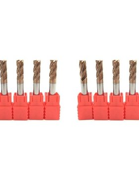 10PCS 6mm 4 Flute Carbide Endmills CNC Milling Cutter Millin