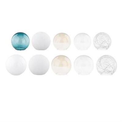 Glass Lamp Shade,Globe Lampshades Fitting Lamp, D13cm D15cm