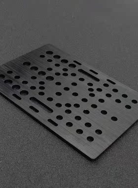 Black Anodized Aluminium V-Slot Gantry Plate Set 20 - 80mm w