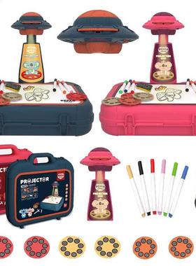 Children Projector Drawing Table 48 Patterns Kids Art Graffi