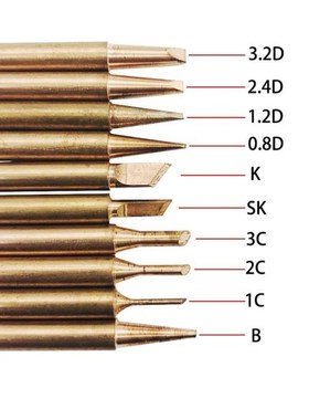 900M-T pure copper Iron tip soldering tip for Various Models