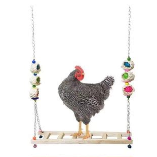 Chicken Ladder Swing Bridge Chicken Toy Perch Large Parrot