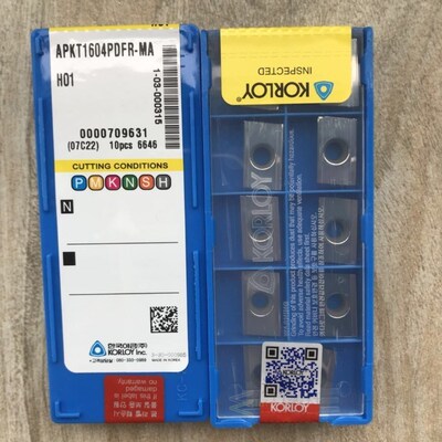 Original KORLOY APKT1604PDFR MA H01 APKT1604PDFR MA3 H01 Alu