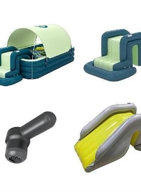 Iatable Swimming Pool Air Pump Slides Thickened Shade Pool