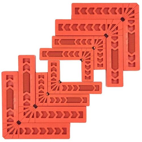 8Pcs Positioning Squares 适用于 Woodworking, 90 Degree Corne