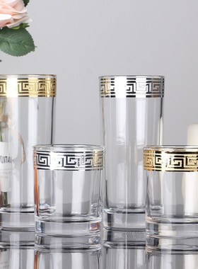 Crystal red wine glass glass brandy champagne glass tall win