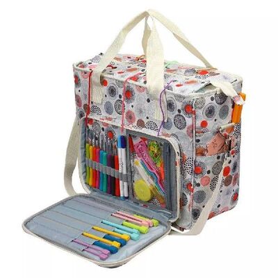 Tas Penyimpanan Rajutan Tas Penyimpanan Wol Benang untuk