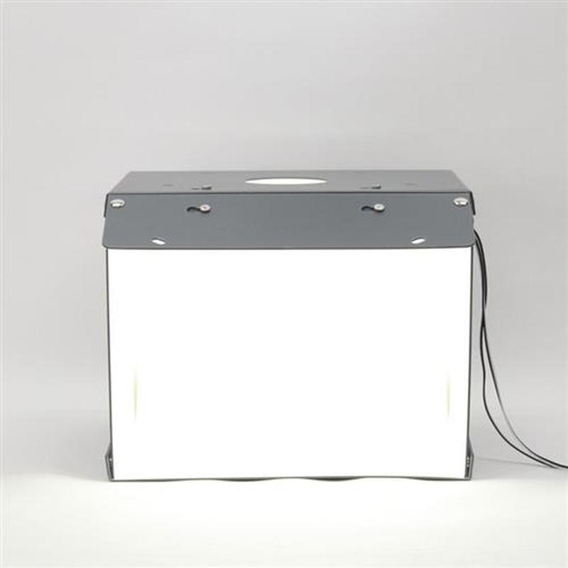 SANOTO 2 panels LED mini photography table top light box fo