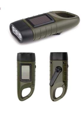 Lanterne torche lampe torche | Portable, manivelle à