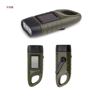 Lanterne torche lampe torche | Portable, manivelle à