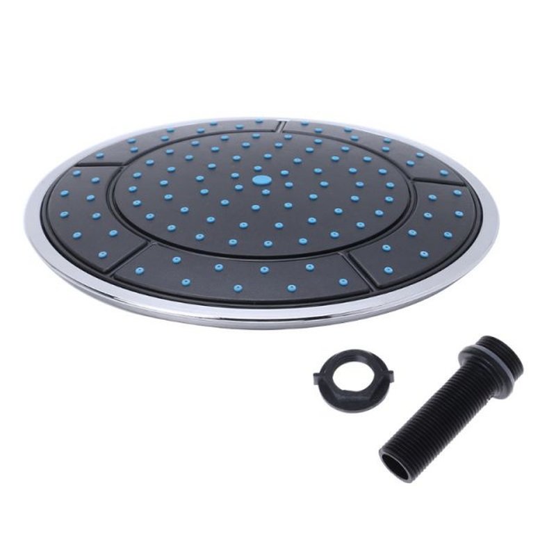 Round Shape Bathroom Top Shower Head Straight Screw Rainfall