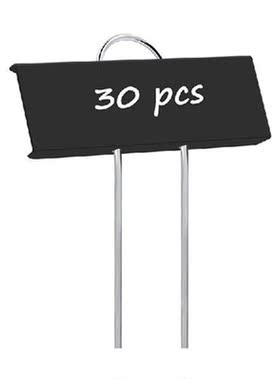 30 Pcs Metal Plant Labels Weatherproof Garden Markers