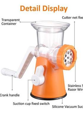 Multifunction Meat Grinder Sausage Filler Garlic Mixer Kitch