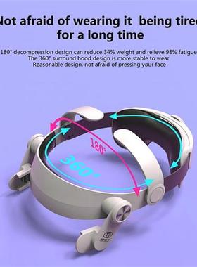 Head Strap For Oculus Quest 2 VR Glasses Adjustable improve