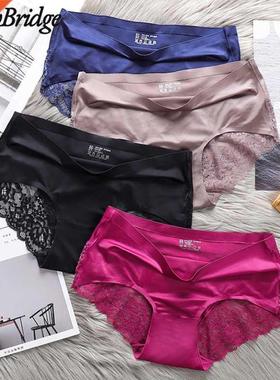 TrowBridge Sexy Lace Women	s Panties Ice Silk Sea