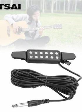 Sound Pickup 12 Hole Clip On Microphone Wire Amplifier