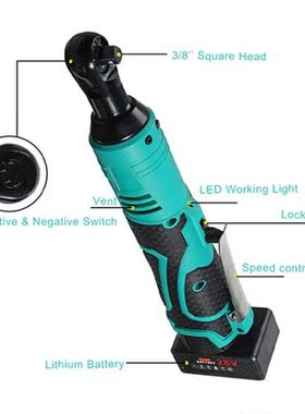 85N.m 28V Electric Wrench Cordless Ratchet Rechargeable Scaf