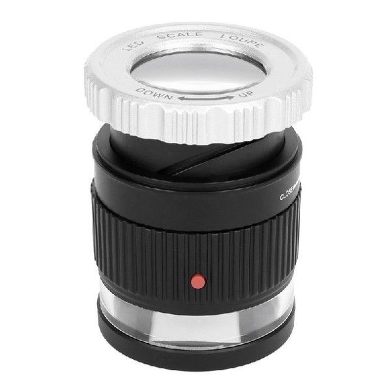 0x Cylindrical Scale Optical Glass Lens Focusing HD