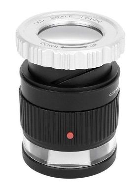 0x Cylindrical Scale Optical Glass Lens Focusing HD