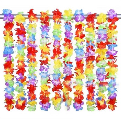 Hawaii Christmas Garland Hawaiian Party Artificial Flower Ga