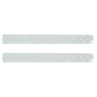 2Pcs Women Jewelry Organizer Clear Bedroom Gift Home Decor