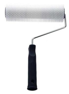 13mm Teeth Height Handle Spiked Roller Bubble Remove Paint S