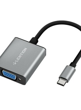 LENTION USB-C to 1080VGA Transfer Adapter Type C to VGA Moni