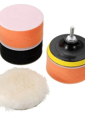 9Pcs Polishing Sponge Wheel Buffing Pad Set 适用于 Glass/Car