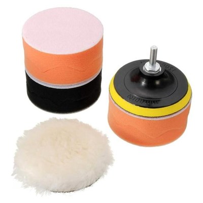 9Pcs Polishing Sponge Wheel Buffing Pad Set 适用于 Glass/Car