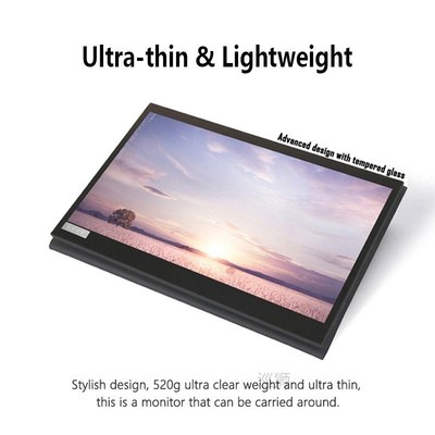 FHD 13.3 Inch 10-Point Touch Screen Portable Monitor IPS HDR