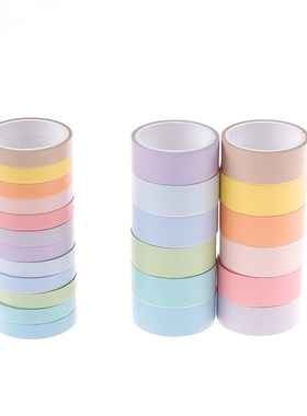 1Set 12 colors Washi Tape Set Adhesive decoration tapes Mask