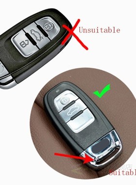 Remote Smart Car Key Cover Cap Case for Audi A1 A3 A4 A5 A6