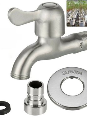 Bathroom Faucet Basin Mixer Sink Tap Stainless Steel Single