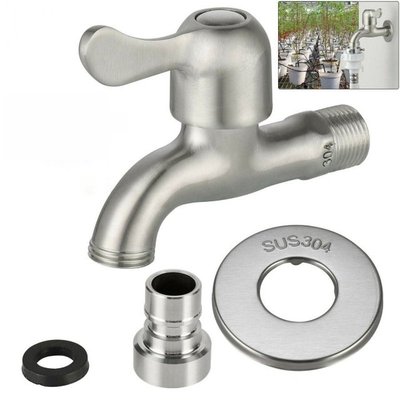 Bathroom Faucet Basin Mixer Sink Tap Stainless Steel Single