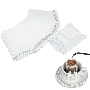 50Pcs / Pack Drip Coffee Filter Bag Portable Hanging Ear Sty