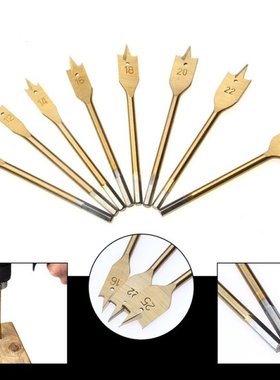 ZENHOSIT 8PCS High Speed Steel Flat Drill Bit 10-25mm Durabl